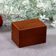 custom designed ring box for her, wedding ring box, ring box for engagement ring and wedding band