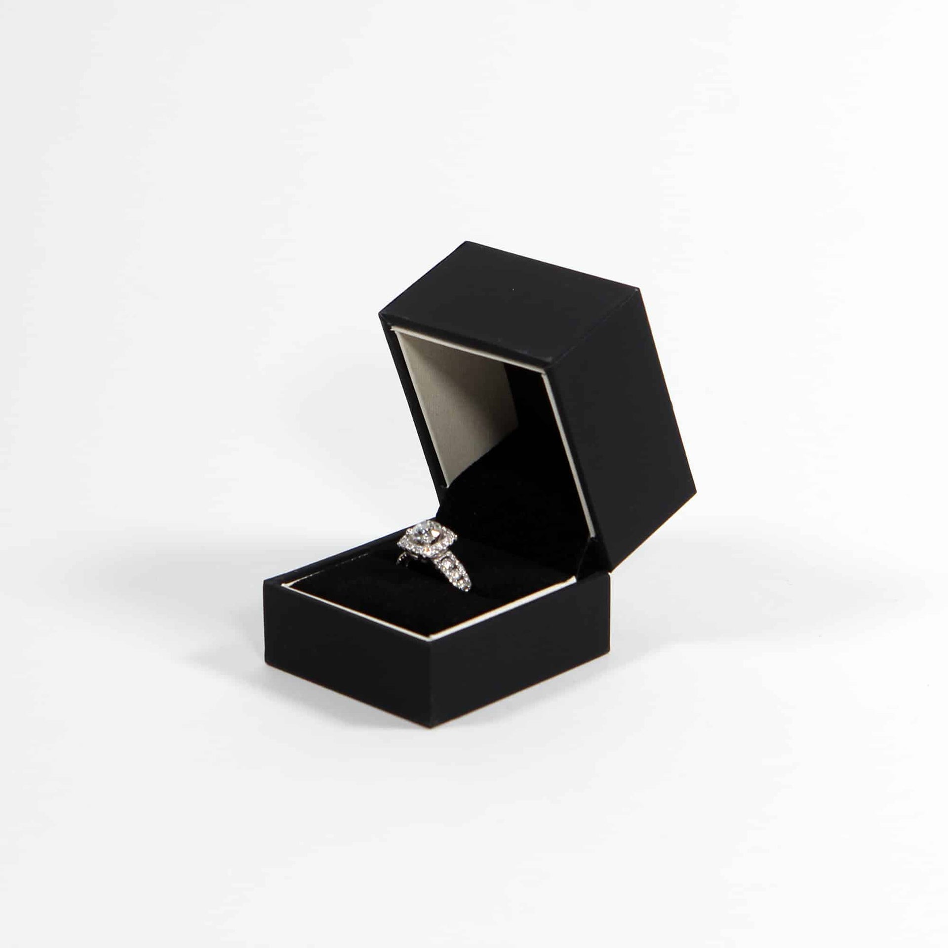 open black engagement ring box for proposals and engagement 