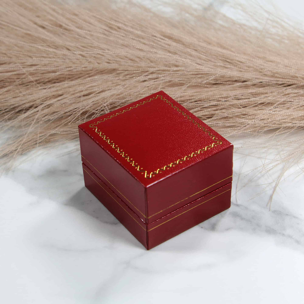Classic red ring box can be used for your proposals, engagments,weddings. This ring box was inspired from cartier ring box. The red color of this ring box is a classic and can be used for any special event