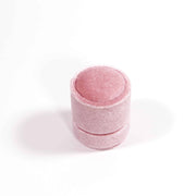 This is one of our classic ring box. Crafted from velvet this pink ring box is the perfect answer for weddings, engagements, proposals and more. Comes in a gift ready box
