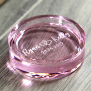 pink ring dish 