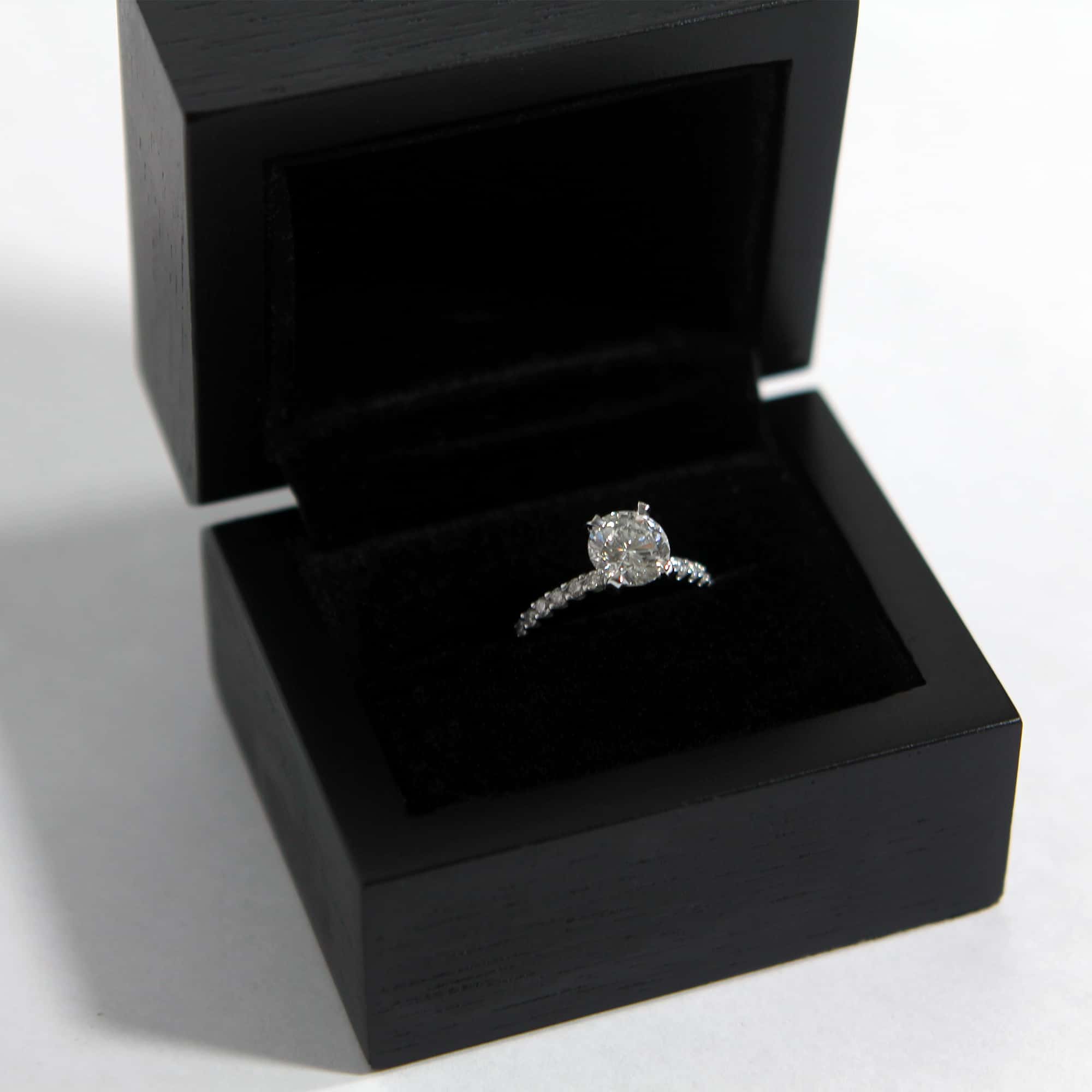 The World’s Smallest Wedding Engagement / fashion Proposal Ring Box (Kaia Box)