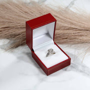 Classic red ring box can be used for your proposals, engagments,weddings. This ring box was inspired from cartier ring box. The red color of this ring box is a classic and can be used for any special event
