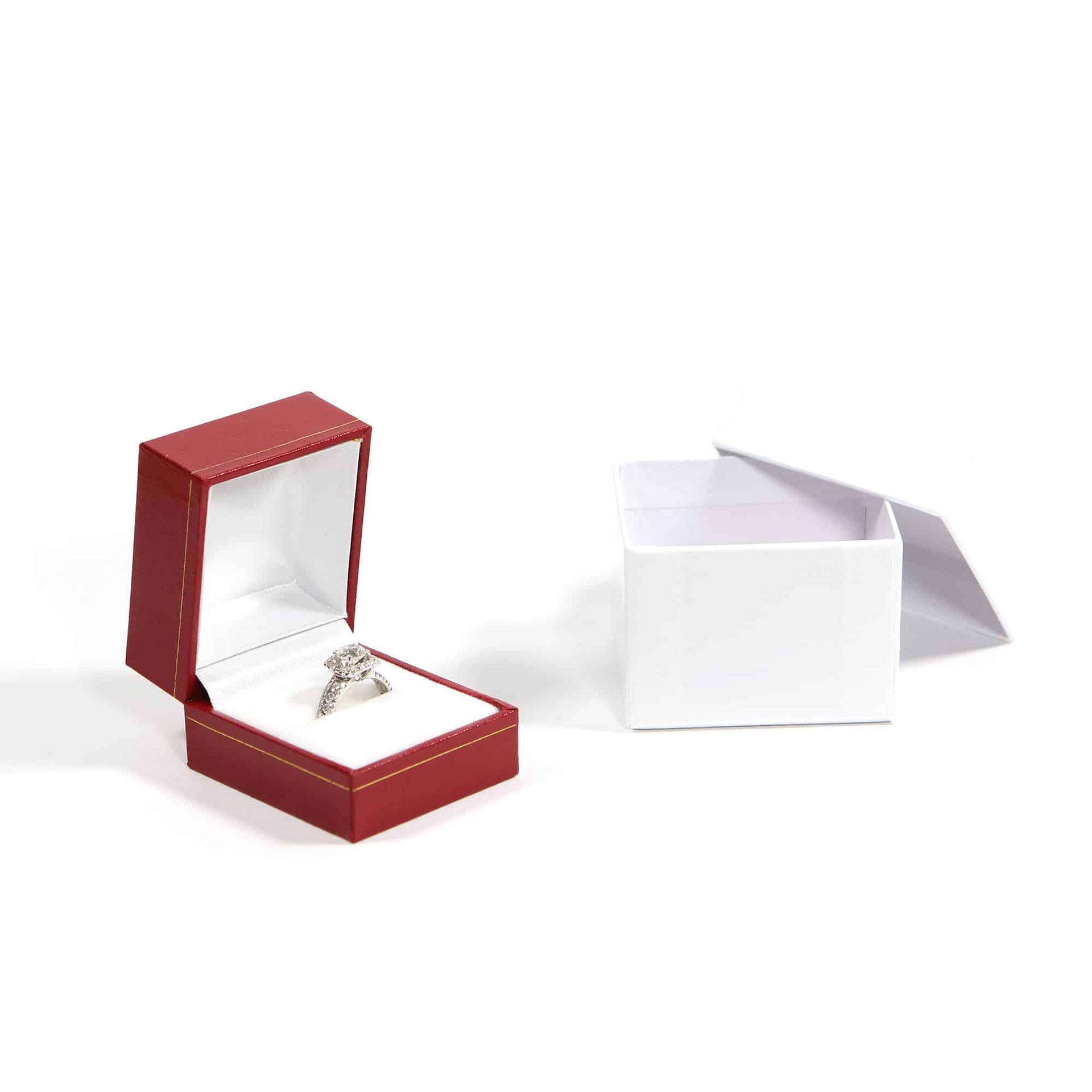 Classic red ring box can be used for your proposals, engagments,weddings. This ring box was inspired from cartier ring box. The red color of this ring box is a classic and can be used for any special event