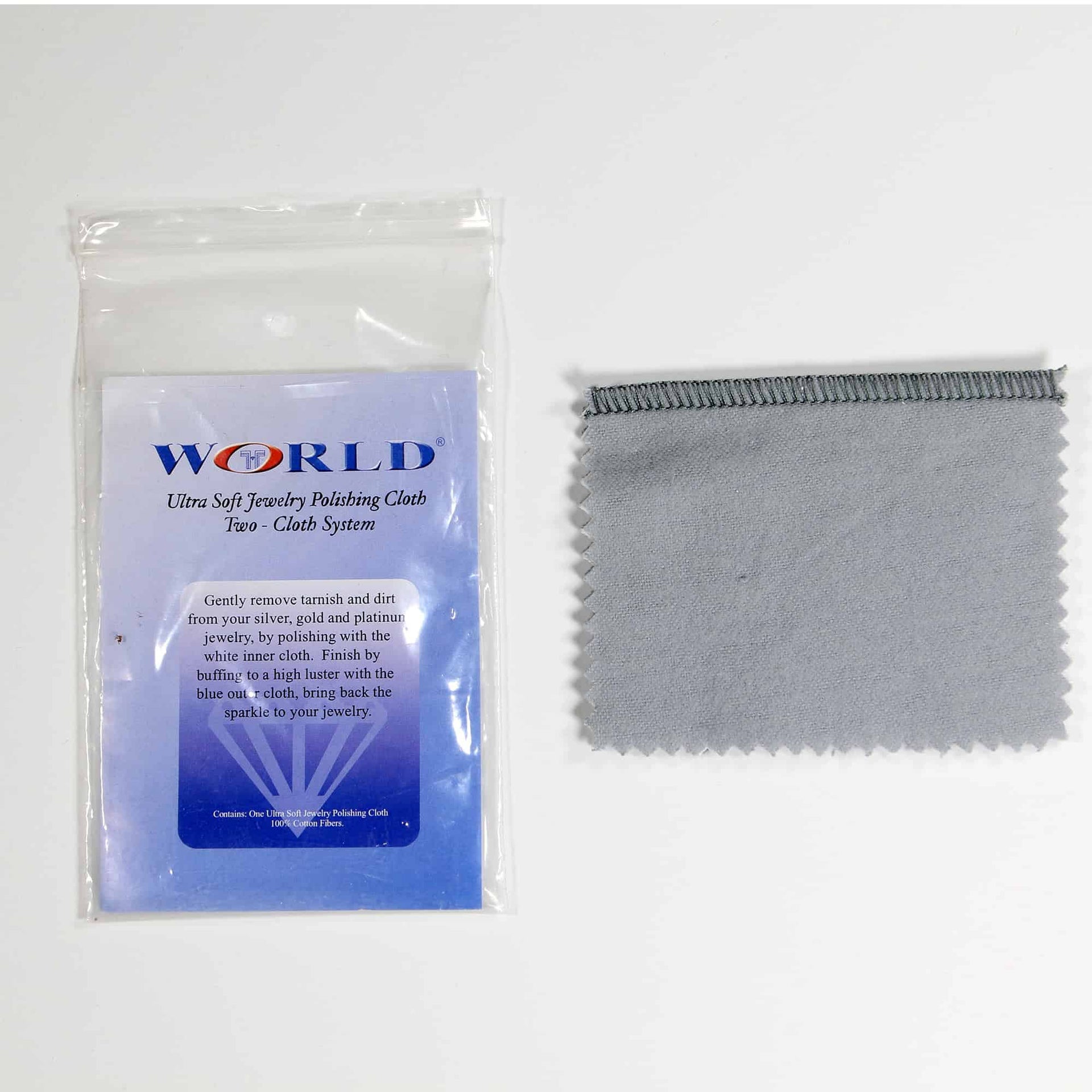 Moonglow Hybrid Microfiber 2-Ply Jewelry Polishing Cloth – Blitz